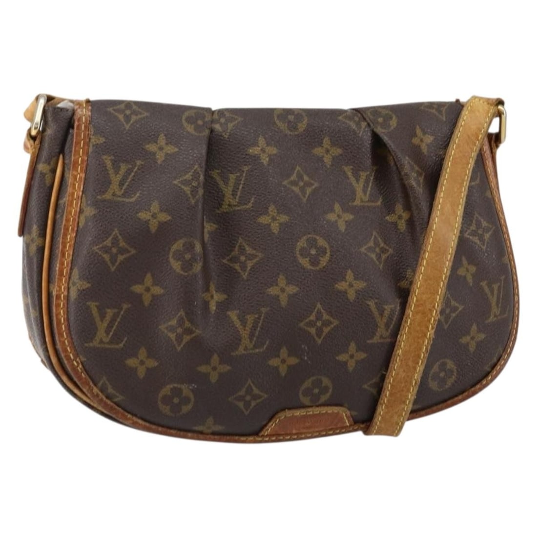 LOUIS VUITTON Monogram Menilmontant PM Shoulder Bag M40474 Auth France: LOUIS VUITTON Monogram Menilmontant PM Shoulder Bag M40474 Auth France This LOUIS VUITTON Monogram Menilmontant PM Shoulder Bag is a stylish and functional accessory crafted from durable Monogram Canv