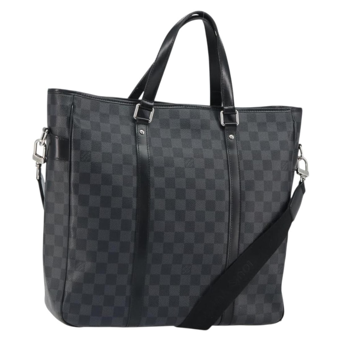 Louis Vuitton Tadao Damier Graphite Canvas N51192 2way Shoulder Bag (1 of 18)