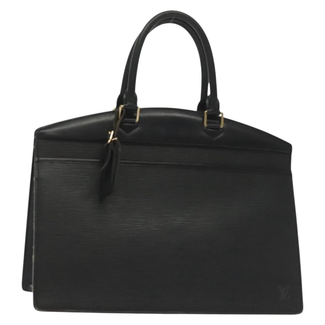 Louis Vuitton Epi Riviera Hand Bag Noir Black M48182 Authentic: Louis Vuitton Epi Riviera Hand Bag Noir Black M48182 Authentic This authentic LOUIS VUITTON Epi Riviera Hand Bag in Noir Black is a stylish and functional accessory crafted in France. Made from durabl