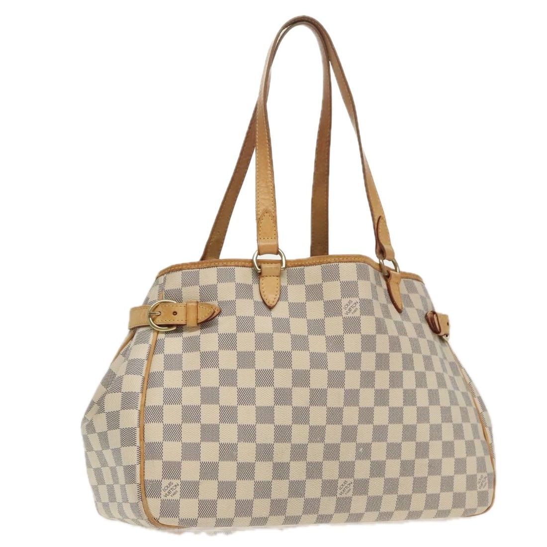 LOUIS VUITTON Damier Azur Batignolles Horizontal Tote Bag N48172 Made in France: LOUIS VUITTON Damier Azur Batignolles Horizontal Tote Bag N48172 Made in France This Louis Vuitton Damier Azur Batignolles Horizontal Tote Bag is a stylish and practical accessory, perfect for everyda