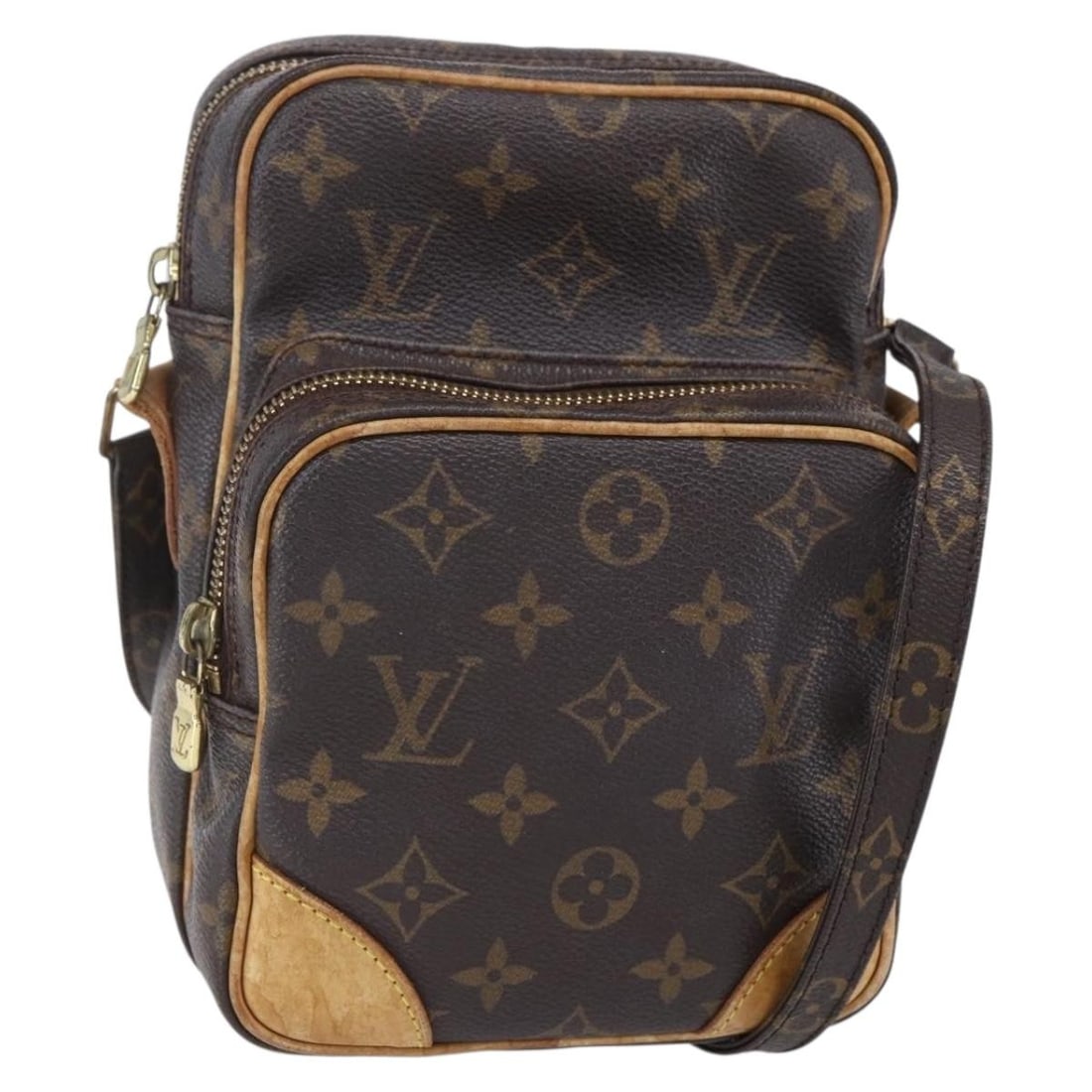LOUIS VUITTON Monogram Amazon Shoulder Bag M45236 Auth France (1 of 18)
