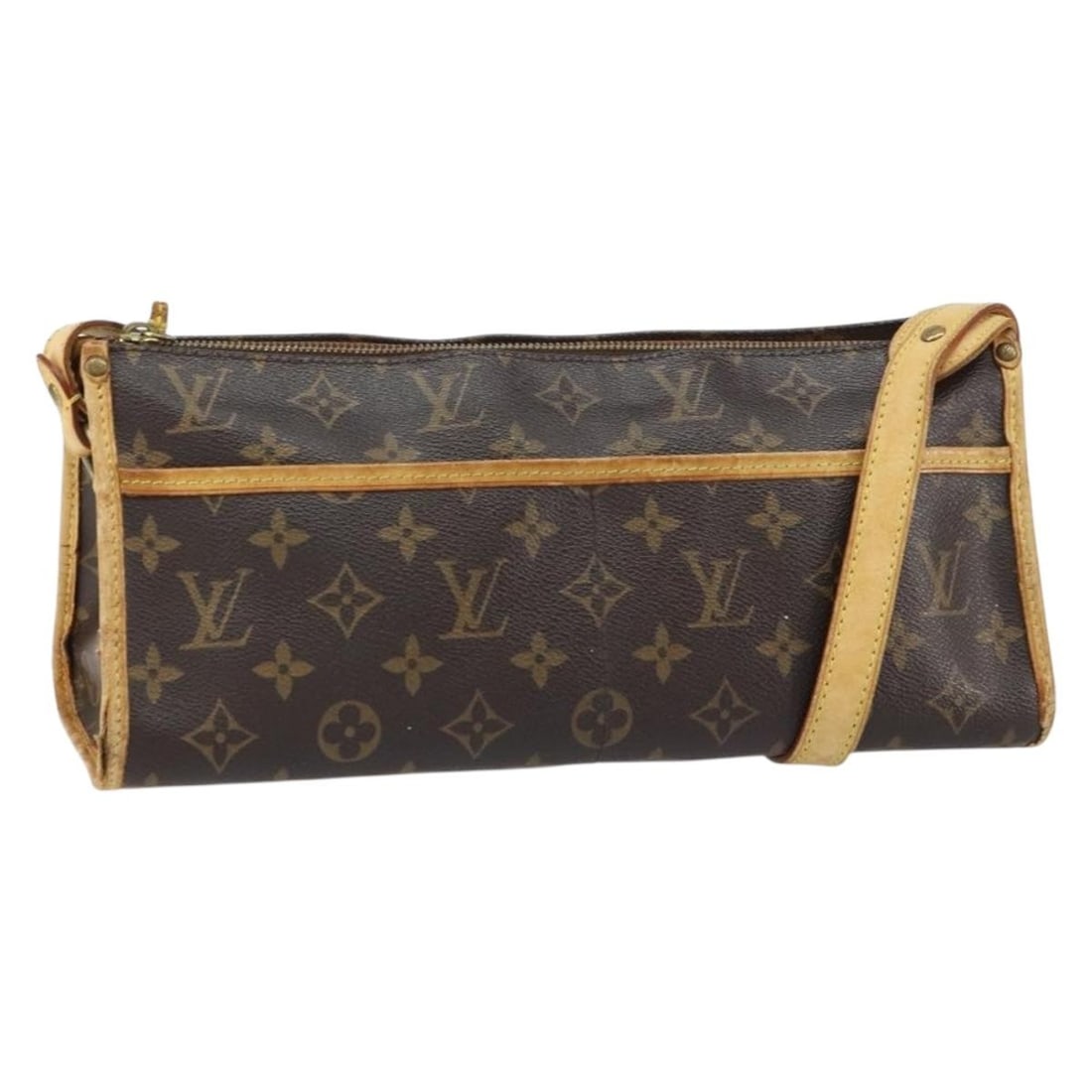 LOUIS VUITTON Monogram Popincourt Long Shoulder Bag M40008 Auth (1 of 18)