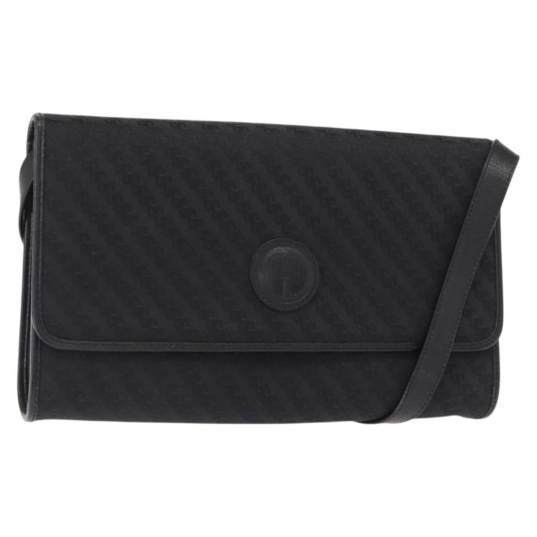 GUCCI Black Gold Leather Shoulder Bag 004 115 0289 Authentic (1 of 18)