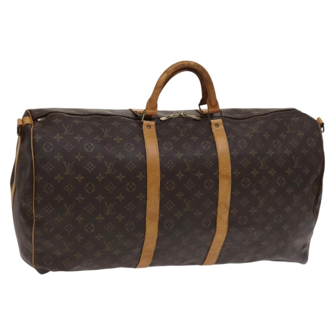 LOUIS VUITTON Monogram Keepall Bandouliere 60 Boston Bag M41412 Authenticated (1 of 18)