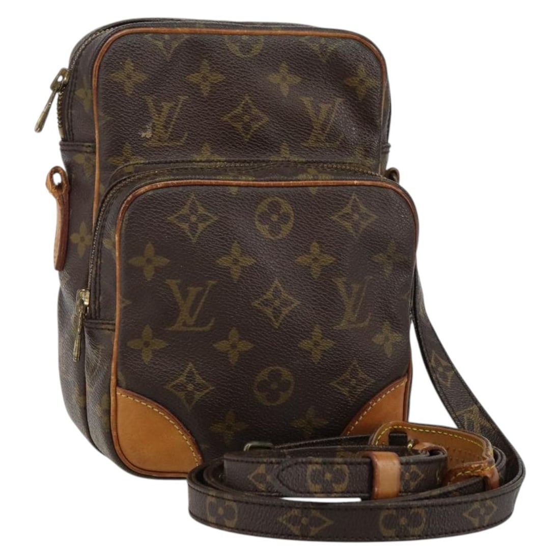 LOUIS VUITTON Monogram Amazon Shoulder Bag M45236 Authentic France: LOUIS VUITTON Monogram Amazon Shoulder Bag M45236 Authentic France This authentic LOUIS VUITTON Monogram Amazon Shoulder Bag (Model M45236) is a chic accessory crafted from durable Monogram Canvas in