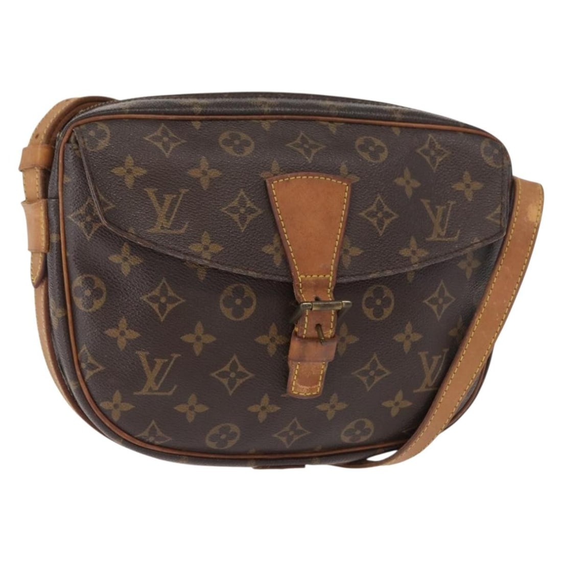Louis Vuitton Jeune Fille GM Monogram Canvas Shoulder Bag M51225 France: Louis Vuitton Jeune Fille GM Monogram Canvas Shoulder Bag M51225 France This is a Louis Vuitton Monogram Jeune Fille GM shoulder bag crafted from monogram canvas. The bag features an adjustable should