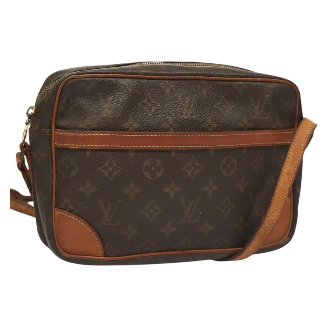 Authentic Louis Vuitton Monogram Trocadero 27 Shoulder Bag M51274: Authentic Louis Vuitton Monogram Trocadero 27 Shoulder Bag M51274 This authentic Louis Vuitton Monogram Trocadero 27 Shoulder Bag is a stylish accessory crafted from durable monogram canvas. Measuring