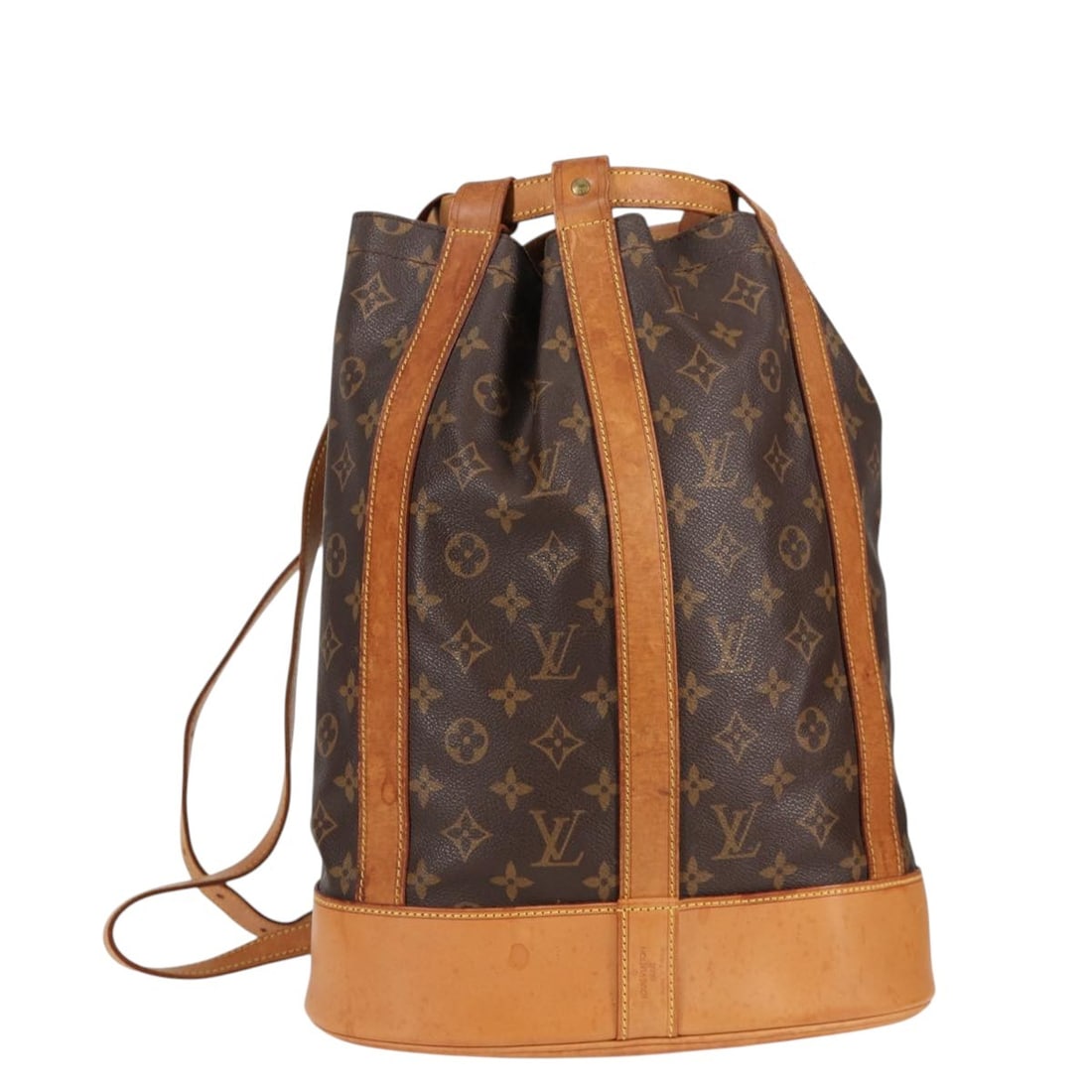 LOUIS VUITTON Monogram Randonnee PM Shoulder Bag M42243 Authentic France (1 of 18)