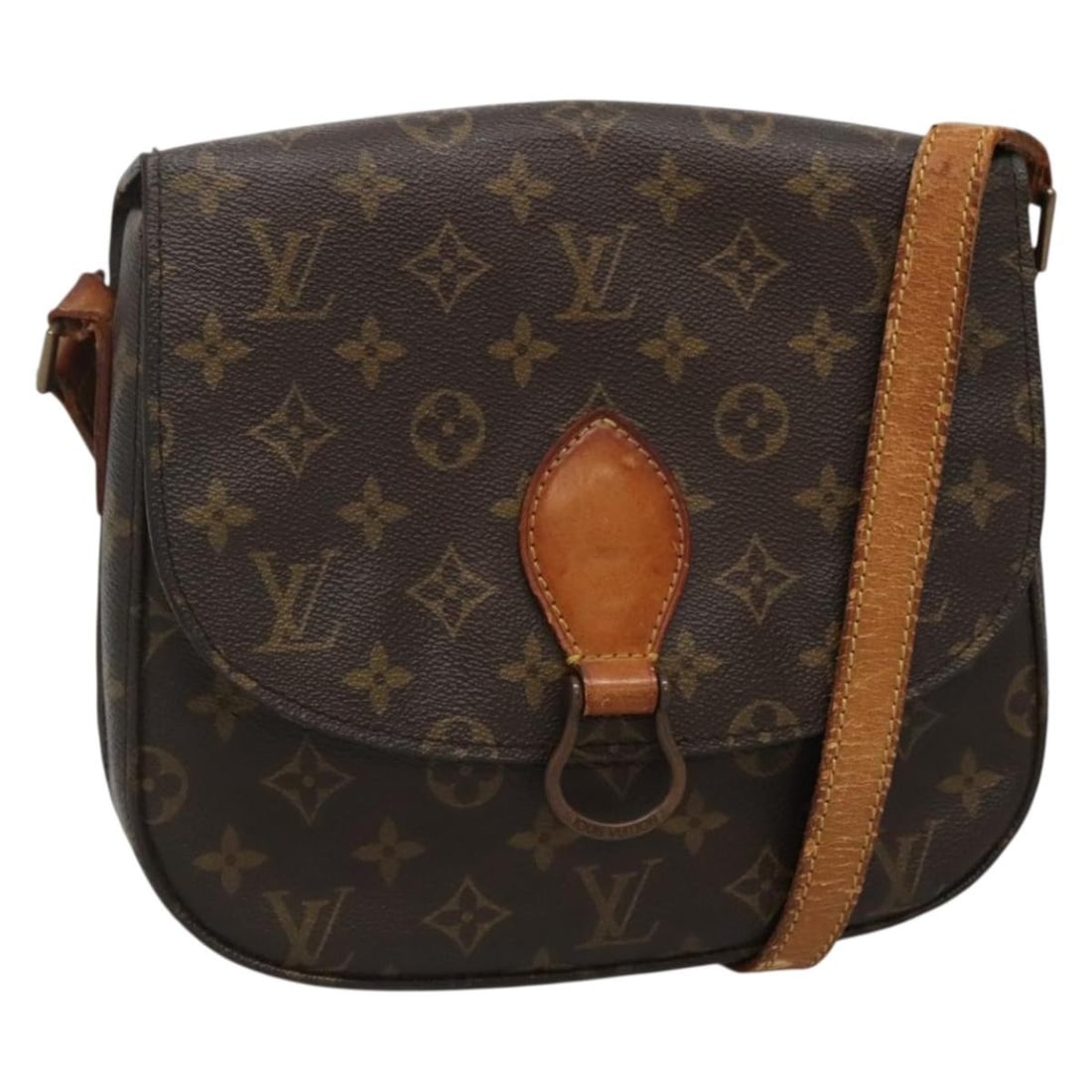 LOUIS VUITTON Monogram Saint Cloud GM Shoulder Bag M51242 Made in France: LOUIS VUITTON Monogram Saint Cloud GM Shoulder Bag M51242 Made in France This Louis Vuitton Monogram Saint Cloud GM Shoulder Bag (M51242) is a stylish and iconic accessory crafted from durable Monogra