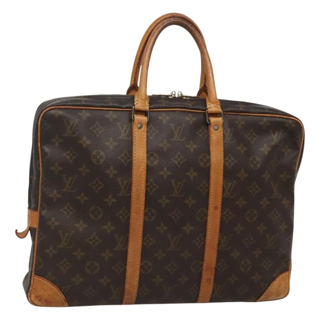 Authentic LOUIS VUITTON Monogram Business Bag M52005 Made in France (1 of 18)