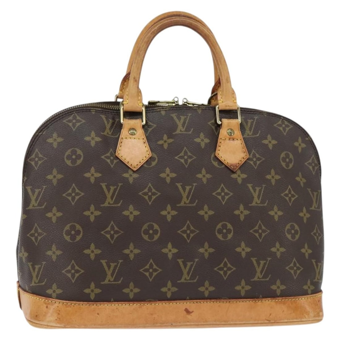 LOUIS VUITTON Monogram Alma Hand Bag M51130 Made in France: LOUIS VUITTON Monogram Alma Hand Bag M51130 Made in France This exquisite LOUIS VUITTON Monogram Alma Hand Bag (M51130) showcases the iconic Monogram Canvas with a classic design. Crafted in France, t