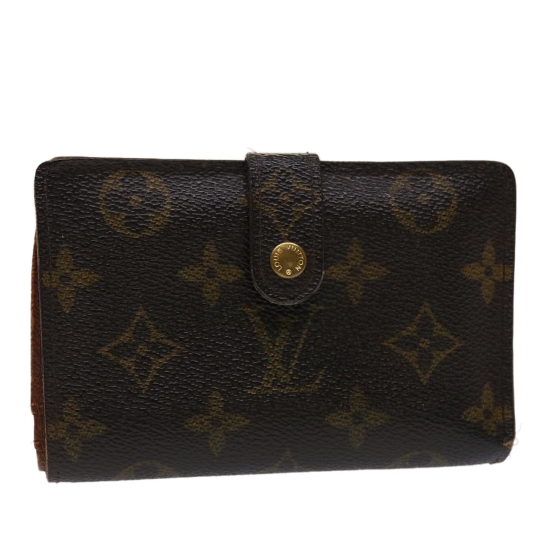 LOUIS VUITTON Monogram Wallet Porte Monnaie M61663 Auth France (1 of 18)