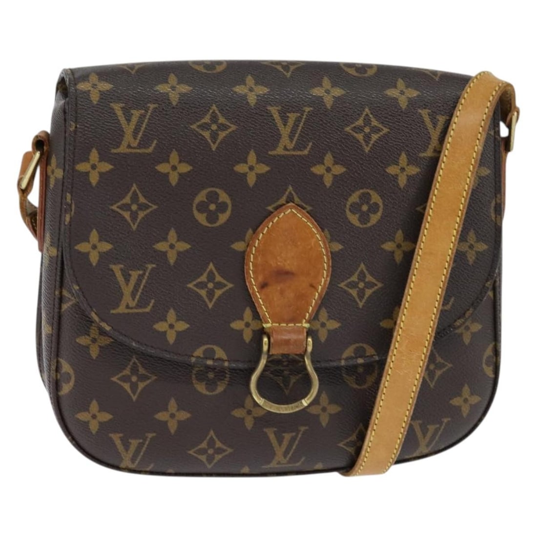 LOUIS VUITTON Monogram Saint Cloud GM Shoulder Bag M51242 Authentications: LOUIS VUITTON Monogram Saint Cloud GM Shoulder Bag M51242 Authentications This LOUIS VUITTON Monogram Saint Cloud GM Shoulder Bag is a stylish accessory that showcases the iconic monogram canvas. Craf