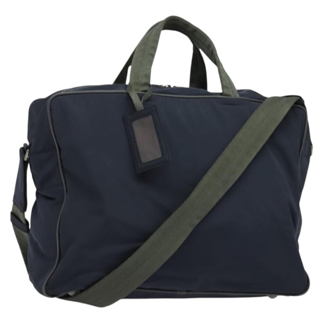 PRADA Navy Nylon Sports Boston Bag 2way Auth Italy (1 of 18)