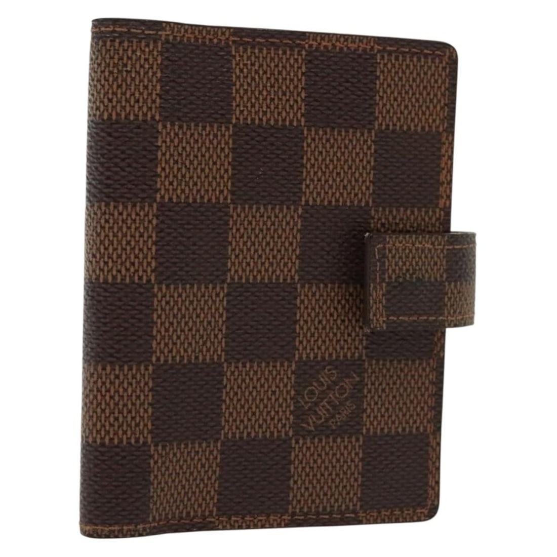 LOUIS VUITTON Damier Ebene Mini Agenda Cover R20705 France Auth: LOUIS VUITTON Damier Ebene Mini Agenda Cover R20705 France Auth This authentic Louis Vuitton Damier Ebene Agenda Mini Day Planner Cover is a stylish and functional accessory for organizing your schedu