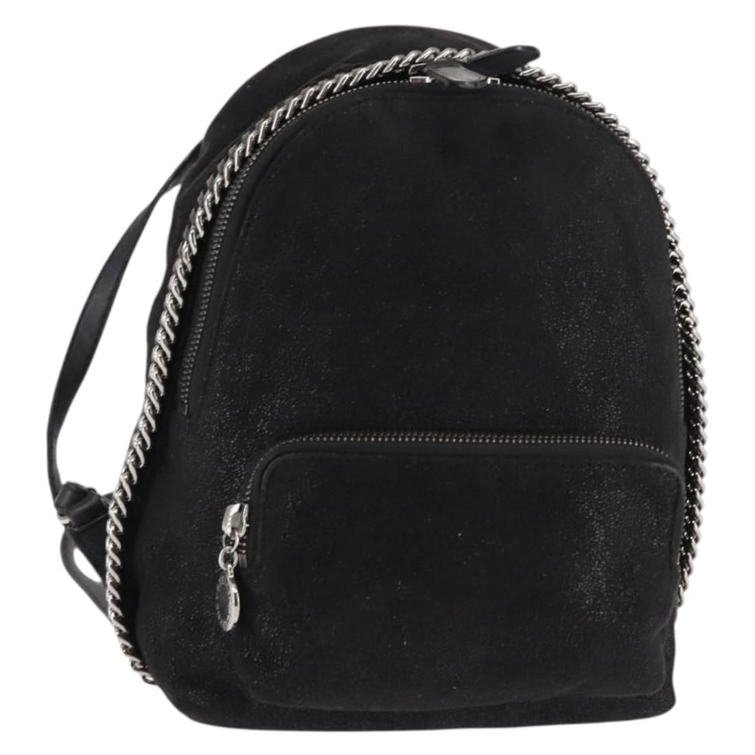 Stella MacCartney Falabella Black Polyester Backpack Auth BA6897 (1 of 18)