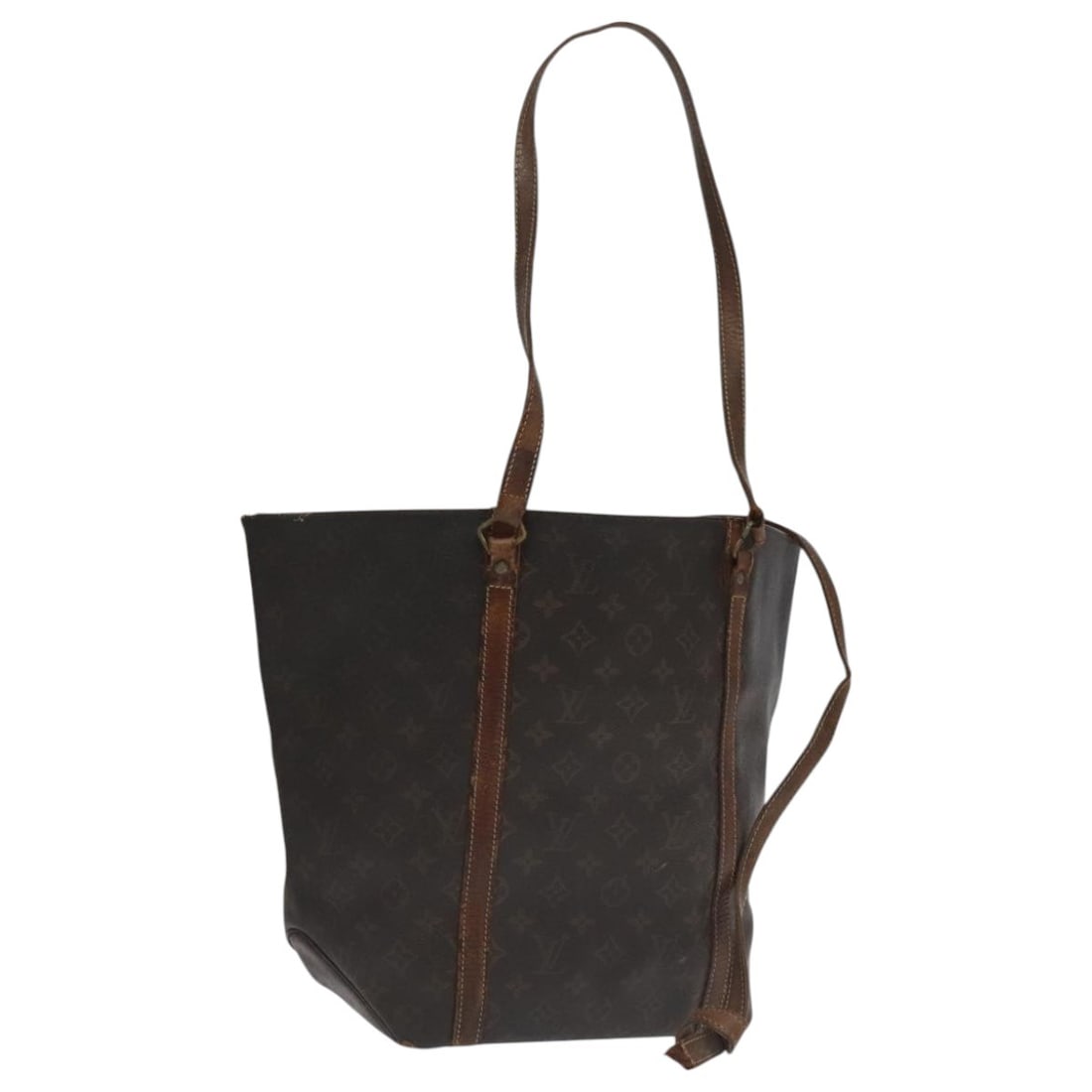 Authentic LOUIS VUITTON Monogram Tote Bag M51108 France: Authentic LOUIS VUITTON Monogram Tote Bag M51108 France This authentic LOUIS VUITTON Monogram Sac Shopping Tote Bag (Model M51108) is crafted from durable Monogram Canvas, showcasing a classic design