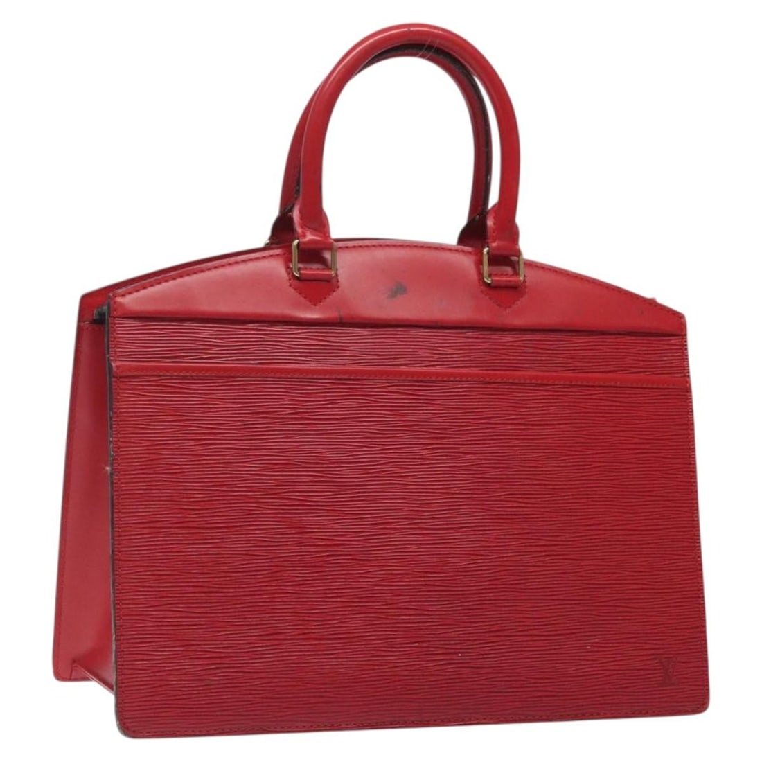 LOUIS VUITTON Epi Riviera Hand Bag Red M48187 Auth France (1 of 18)