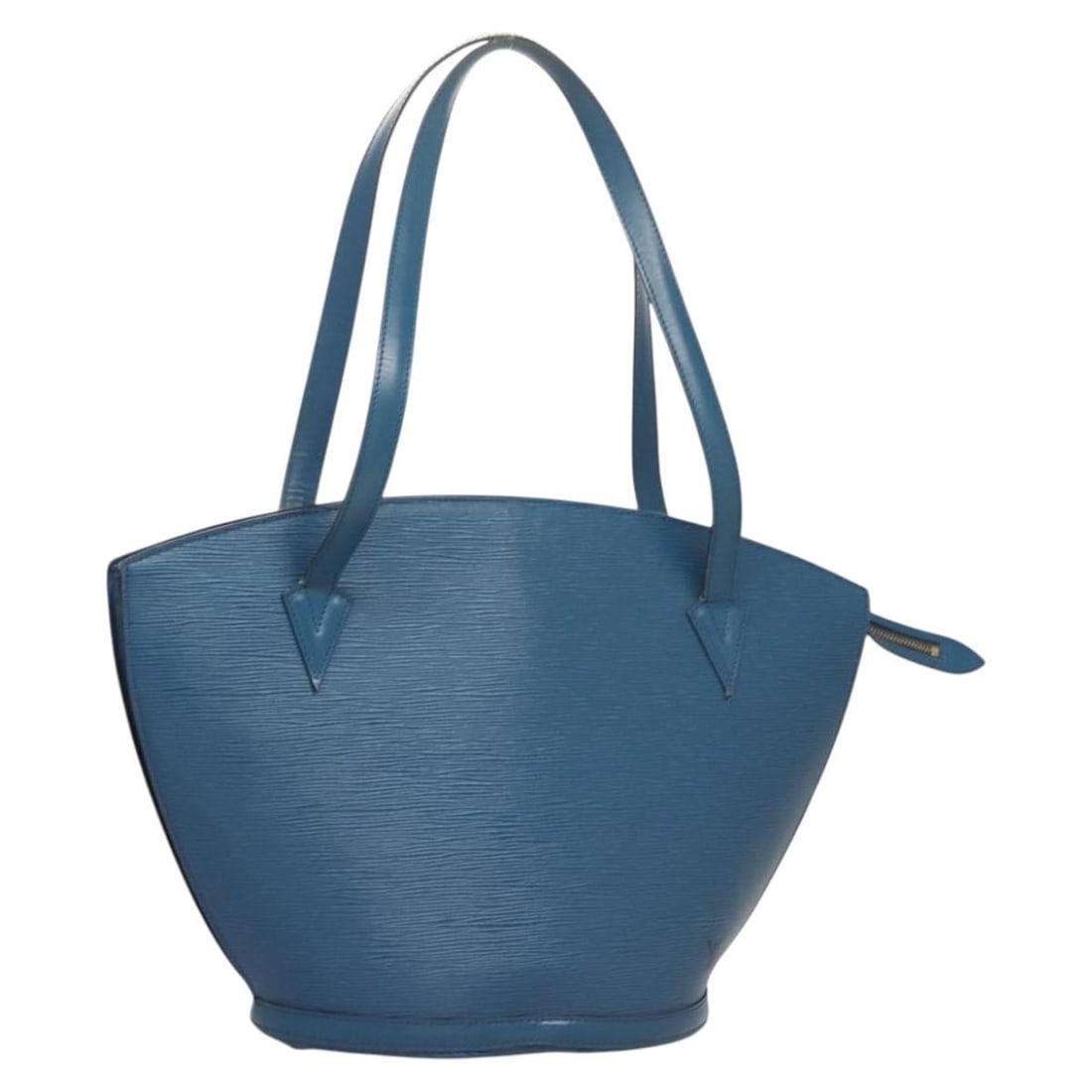 Louis Vuitton Epi Saint Jacques Blue Shoulder Bag M52275 Authenticated: Louis Vuitton Epi Saint Jacques Blue Shoulder Bag M52275 Authenticated This authentic Louis Vuitton Epi Saint Jacques Shoulder Bag is crafted from premium Epi leather in a striking blue hue. Designed