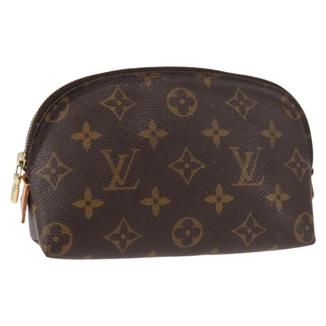 LOUIS VUITTON Monogram Cosmetic Pouch M47515 Made in Spain: LOUIS VUITTON Monogram Cosmetic Pouch M47515 Made in Spain This authentic LOUIS VUITTON Monogram Pochette Cosmetic PM is a stylish and functional cosmetic pouch, perfect for your beauty essentials. Cr