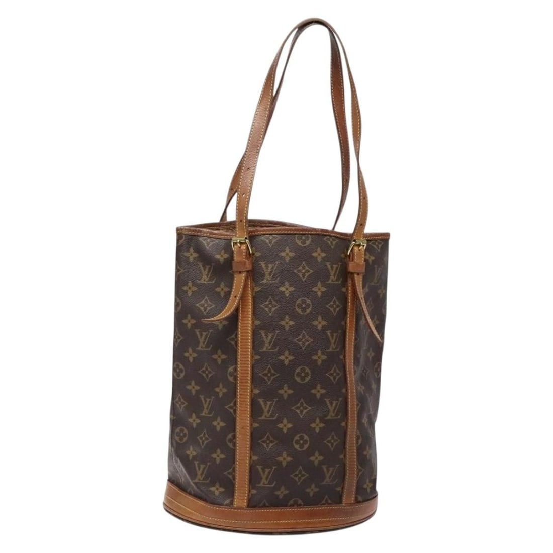 LOUIS VUITTON Monogram Bucket GM Shoulder Bag M42236 Made in France (1 of 18)