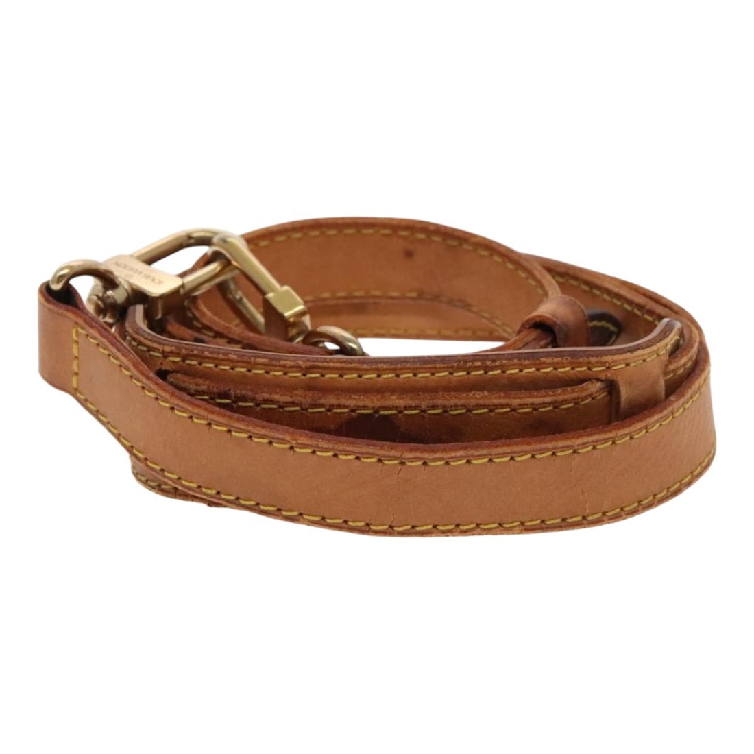 Louis Vuitton Beige Leather Adjustable Shoulder Strap 36.6 to 44.1 inches (1 of 12)