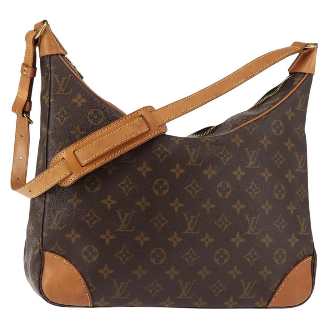 LOUIS VUITTON Monogram Boulogne 35 Shoulder Bag M51260 Made in France (1 of 18)