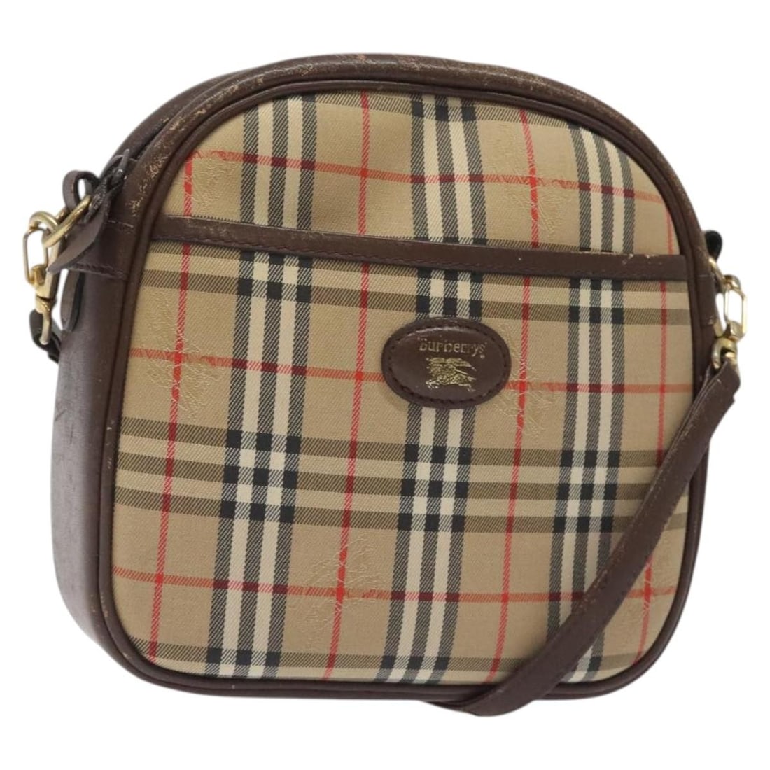 Burberrys Beige Gold Nova Check Canvas Shoulder Bag Authenticated: Burberrys Beige Gold Nova Check Canvas Shoulder Bag Authenticated This Burberrys Nova Check Shoulder Bag is a stylish accessory perfect for everyday use. Crafted from durable canvas, it features a sop