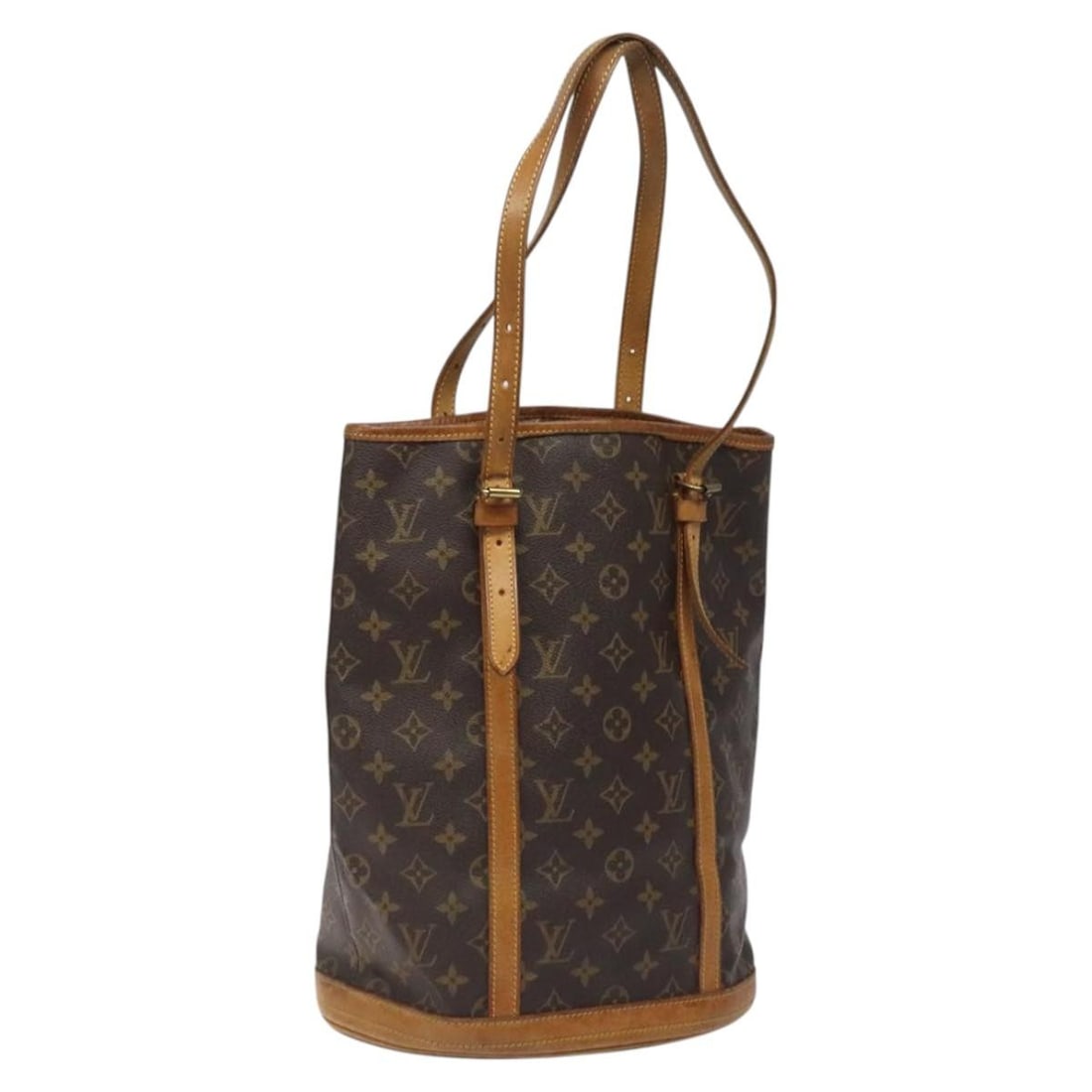 LOUIS VUITTON Monogram Bucket GM Shoulder Bag M42236 Auth France (1 of 18)