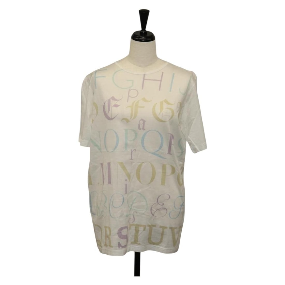 HERMES Margiela Short Sleeve Cotton T-Shirt White Auth (1 of 13)