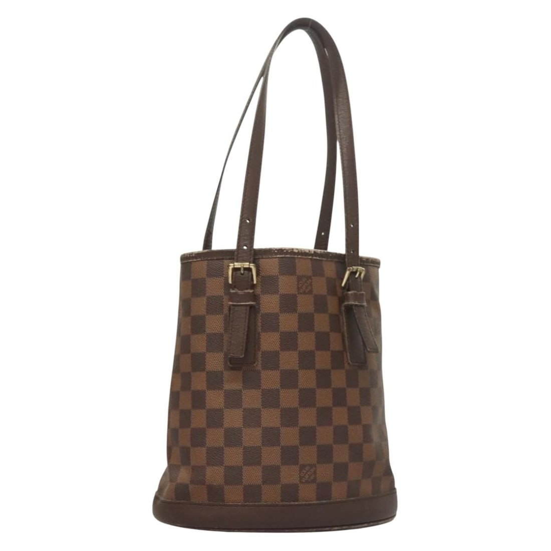 LOUIS VUITTON Damier Ebene Marais Shoulder Bag N42240 France Auth: LOUIS VUITTON Damier Ebene Marais Shoulder Bag N42240 France Auth This stylish LOUIS VUITTON Damier Ebene Marais Shoulder Bag is crafted from high-quality Damier Ebene canvas, featuring a classic desi