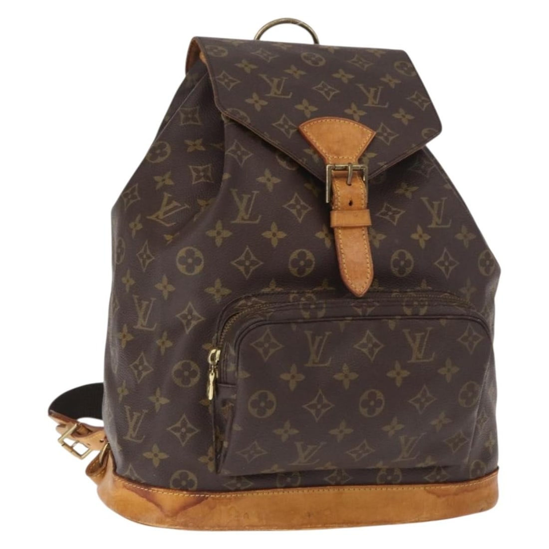 Louis Vuitton Monogram Canvas Montsouris GM Backpack M51135 France (1 of 18)