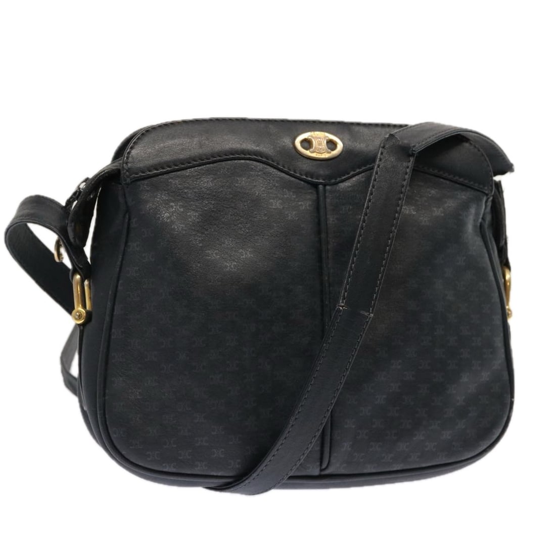 Authentic CELINE Navy Macadam Canvas Shoulder Bag Italy: Authentic CELINE Navy Macadam Canvas Shoulder Bag Italy This Celine Macadam Canvas Shoulder Bag in Navy is a stylish accessory, perfect for everyday use. Crafted from durable canvas, this shoulder bag