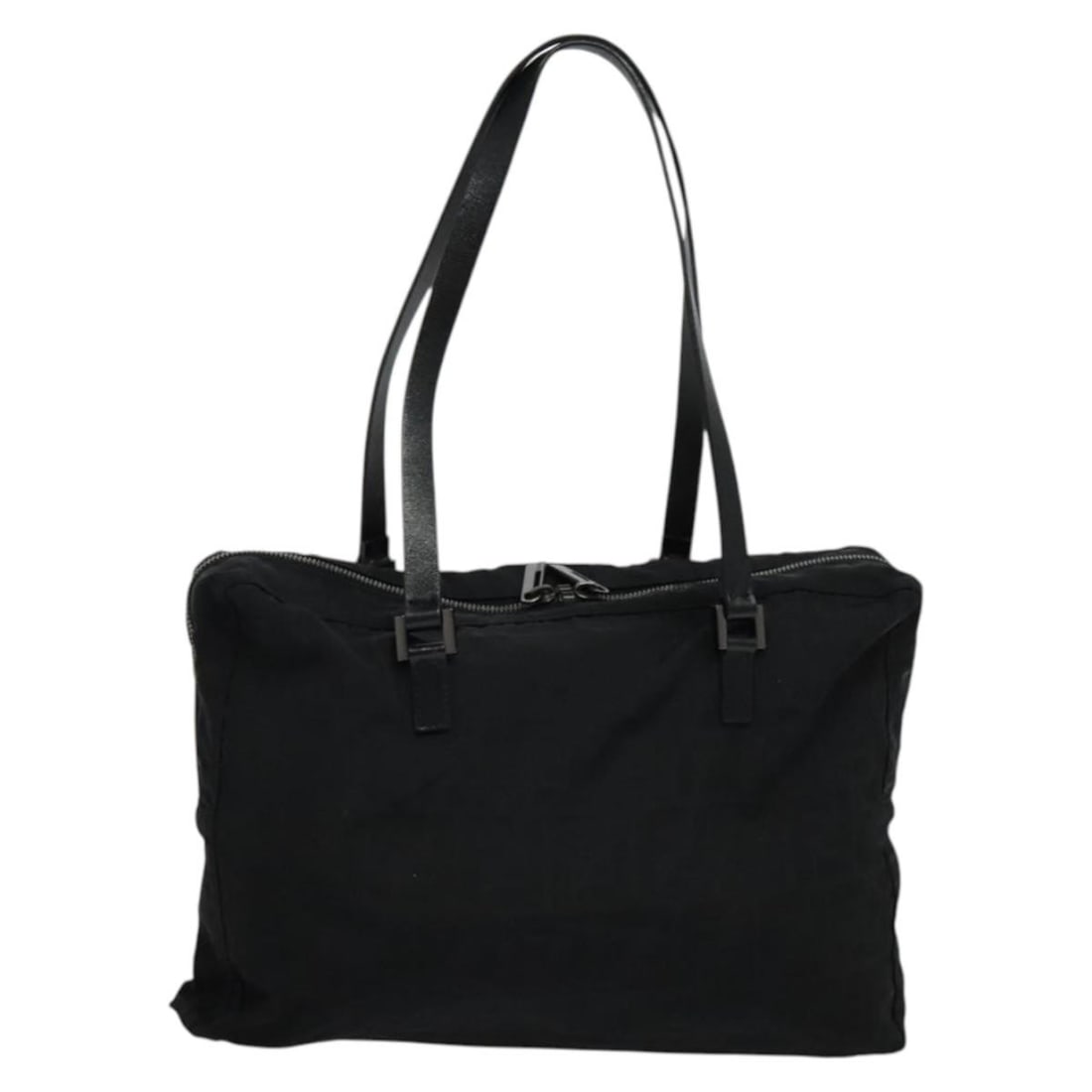 Black Zucca Canvas Tote by Fendi Italy (1 of 18)