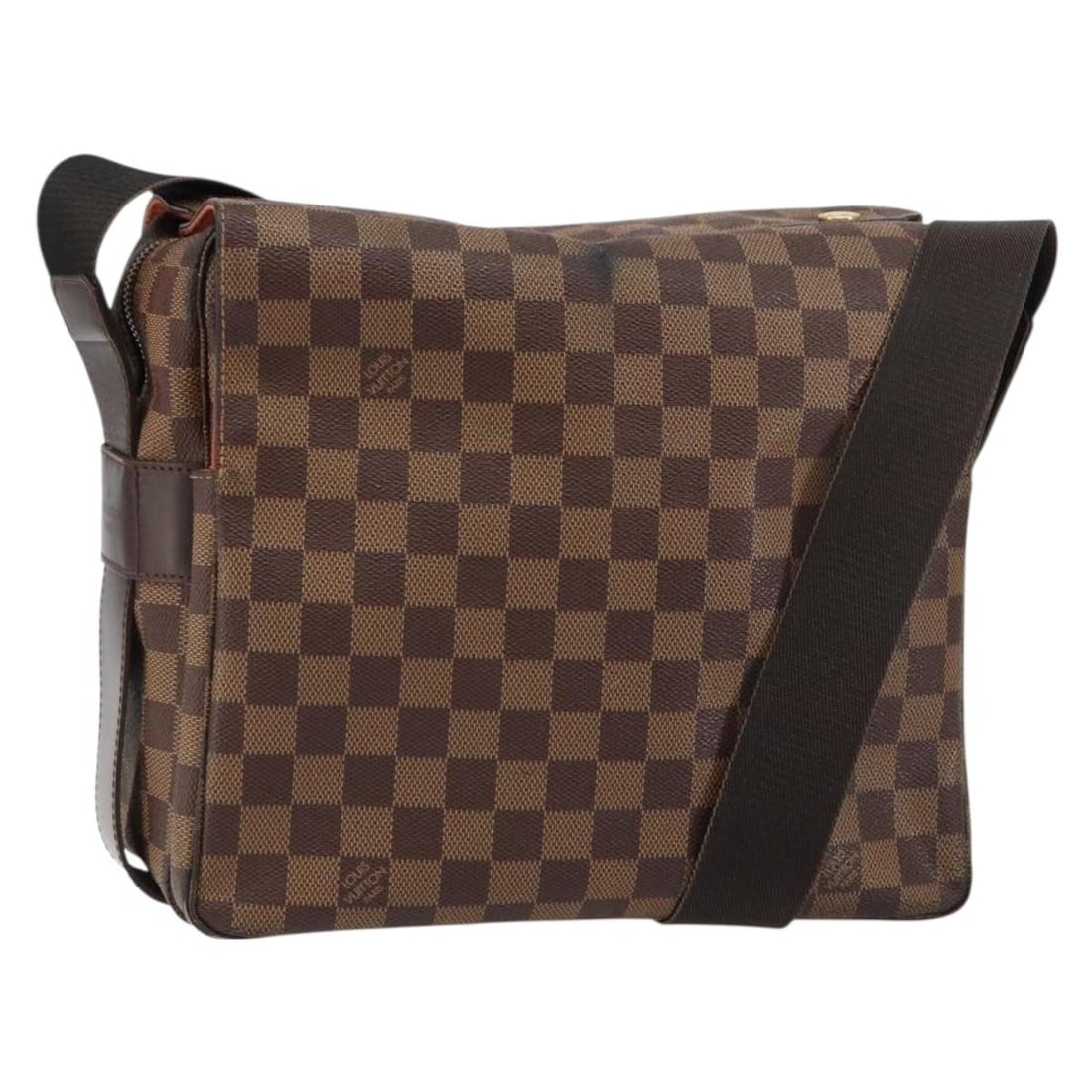 LOUIS VUITTON Damier Ebene Naviglio Shoulder Bag N45255 Auth France: LOUIS VUITTON Damier Ebene Naviglio Shoulder Bag N45255 Auth France The LOUIS VUITTON Damier Ebene Naviglio Shoulder Bag is a stylish and functional accessory crafted in France. Made from durable Dami