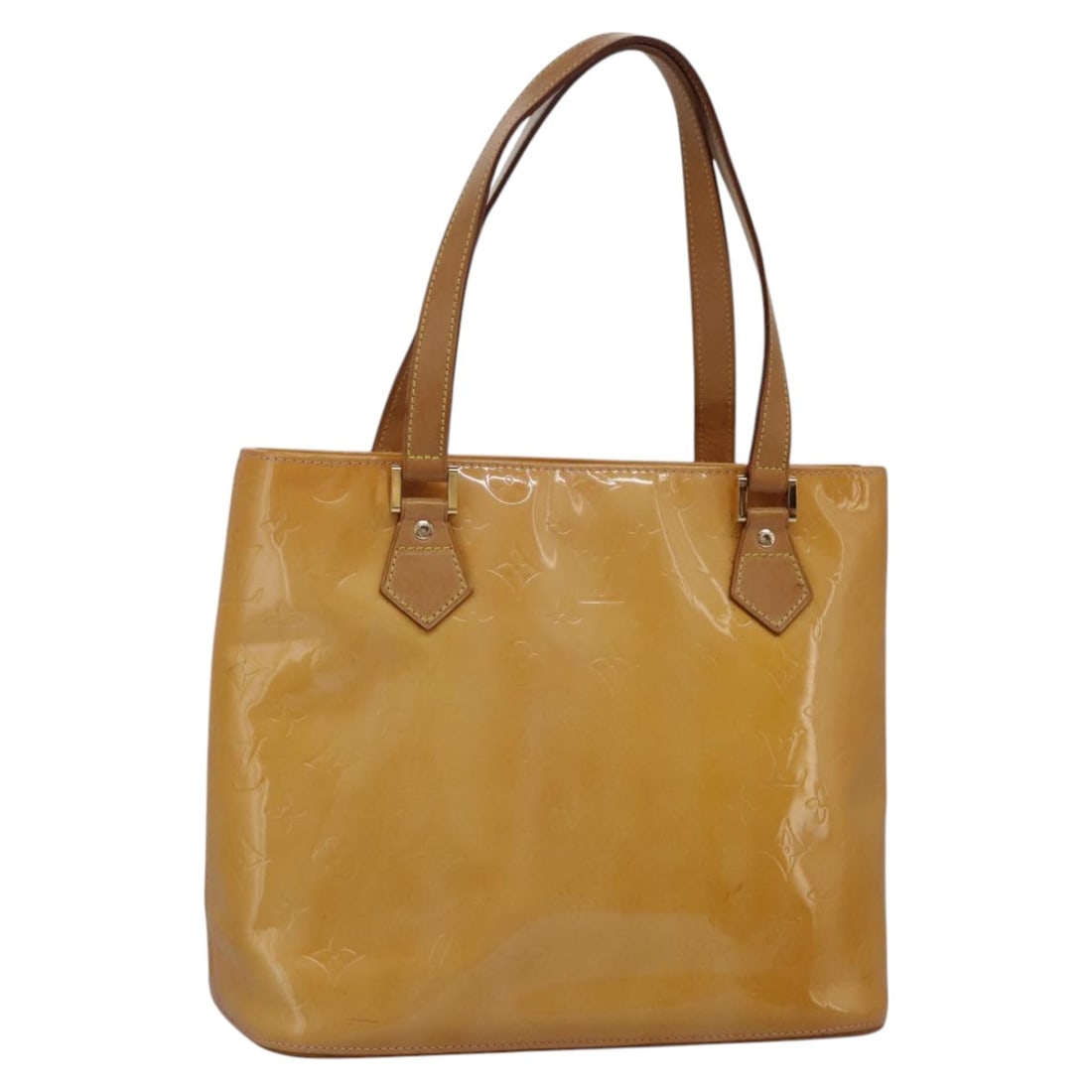 LOUIS VUITTON M91302 Marshmallow Pink Patent Leather Houston Bag Auth: LOUIS VUITTON M91302 Marshmallow Pink Patent Leather Houston Bag Auth This LOUIS VUITTON Monogram Vernis Houston Bag in Marshmallow Pink (M91302) is a stunning addition to any collection. Crafted from