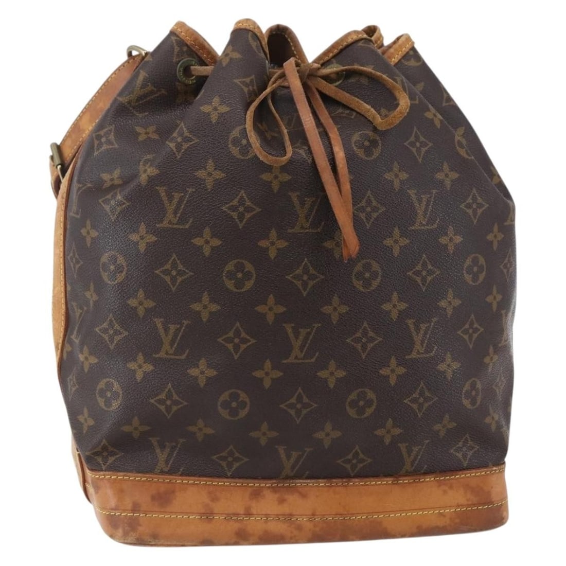 LOUIS VUITTON Monogram Noe Shoulder Bag M42224 Auth France (1 of 18)