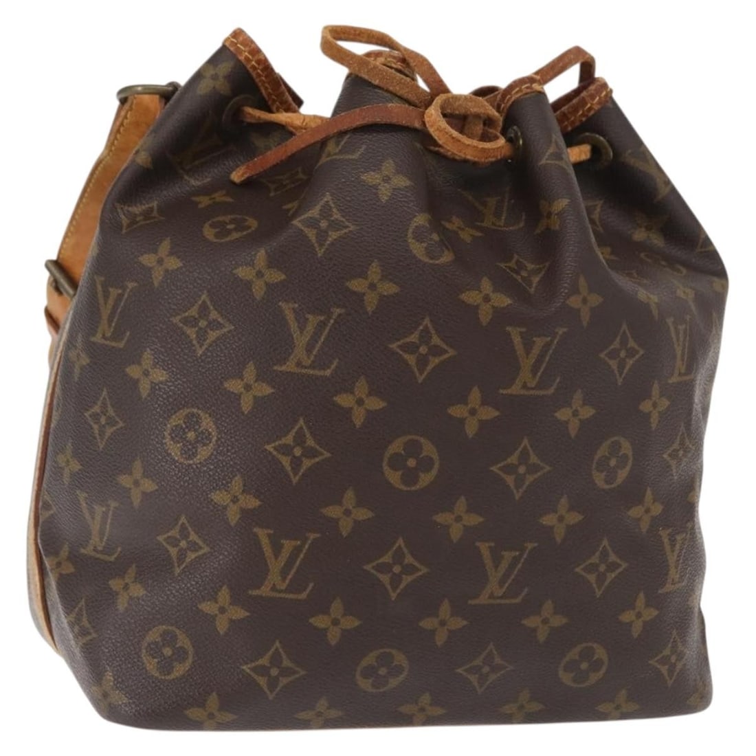 Louis Vuitton Petit Noe Monogram Canvas Shoulder Bag M42226 France (1 of 18)