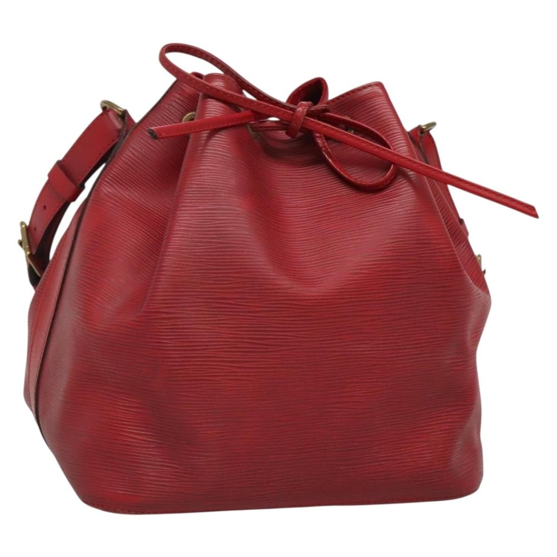 Louis Vuitton Epi Petit Noe Red Shoulder Bag M44107 Made in France (1 of 18)