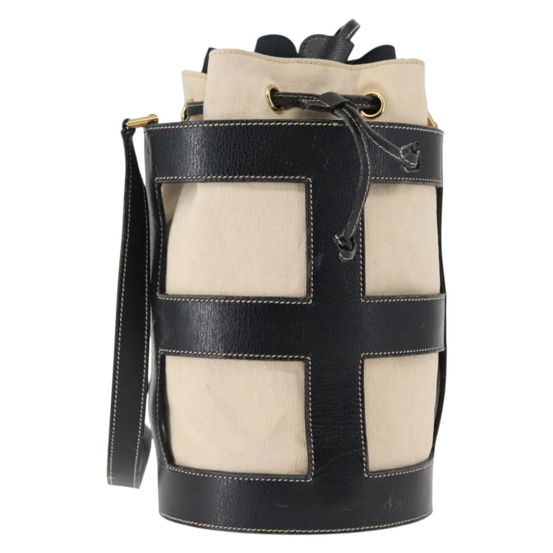 Salvatore Ferragamo Beige Gold Canvas Shoulder Bag BA7054 Italy: Salvatore Ferragamo Beige Gold Canvas Shoulder Bag BA7054 Italy This stylish Salvatore Ferragamo shoulder bag features a chic beige and gold color combination, crafted from durable canvas. The bag is