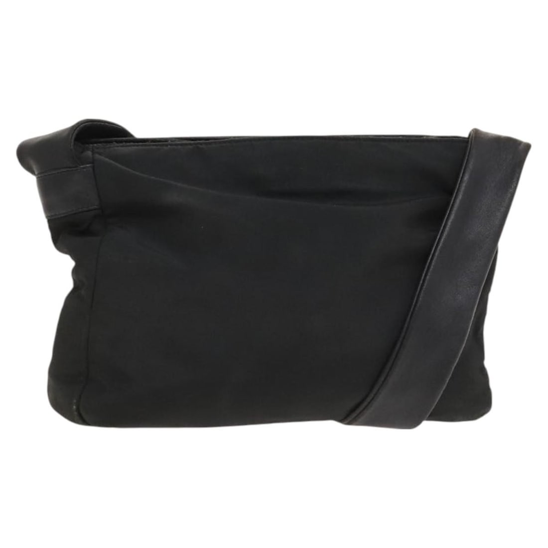 LOEWE Black Canvas Shoulder Bag with 16.9 Inch Strap Drop (1 of 18)