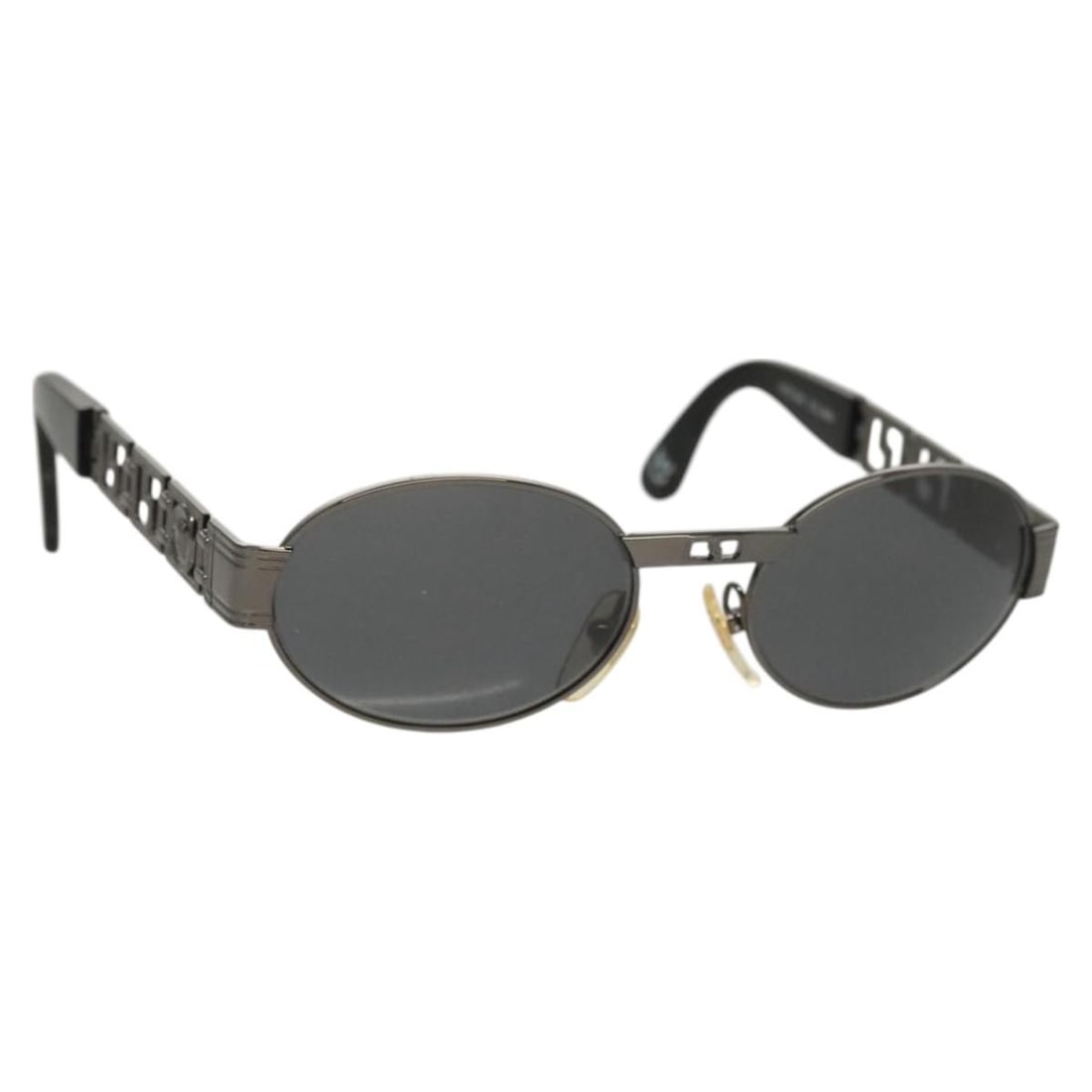 Gianni Versace Black Metal Sunglasses Authentic Italy (1 of 10)