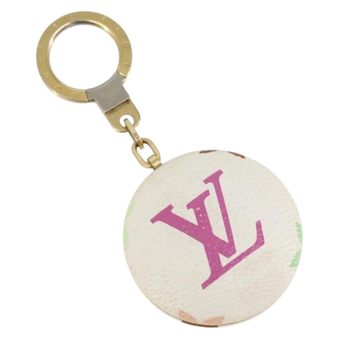 LOUIS VUITTON Monogram Multicolor Astropill Charm White M51911 (1 of 7)