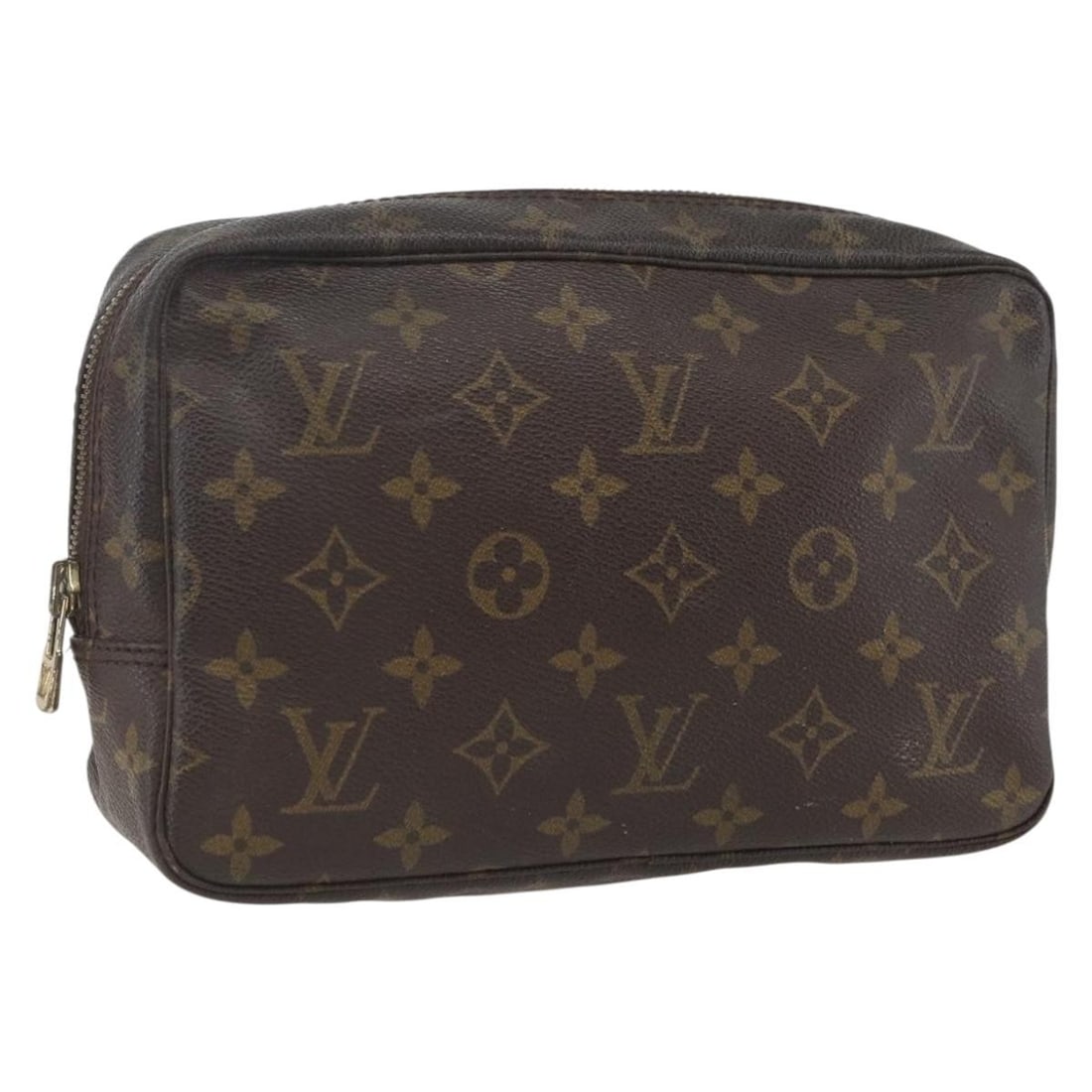 LOUIS VUITTON Monogram Trousse Toilette 23 Clutch Bag M47524 Auth: LOUIS VUITTON Monogram Trousse Toilette 23 Clutch Bag M47524 Auth Introducing the Louis Vuitton Monogram Trousse Toilette 23 Clutch Bag, a stylish accessory crafted from high-quality monogram canvas.