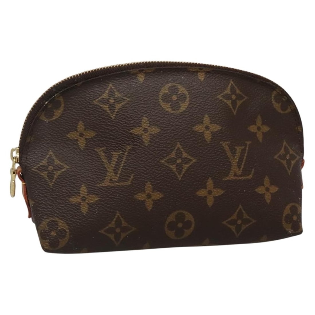 LOUIS VUITTON Monogram Pochette Cosmetic Pouch M47515 Authentic Spain: LOUIS VUITTON Monogram Pochette Cosmetic Pouch M47515 Authentic Spain This authentic LOUIS VUITTON Monogram Pochette Cosmetic PM is a stylish and practical cosmetic pouch made from durable Monogram Ca