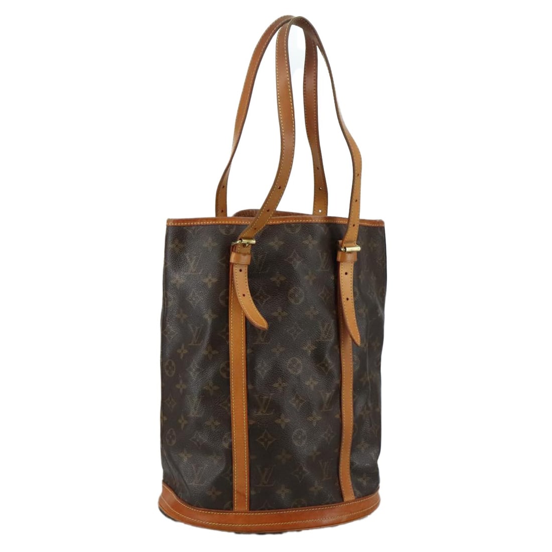 LOUIS VUITTON Monogram Bucket GM Shoulder Bag M42236 Authentic France (1 of 18)