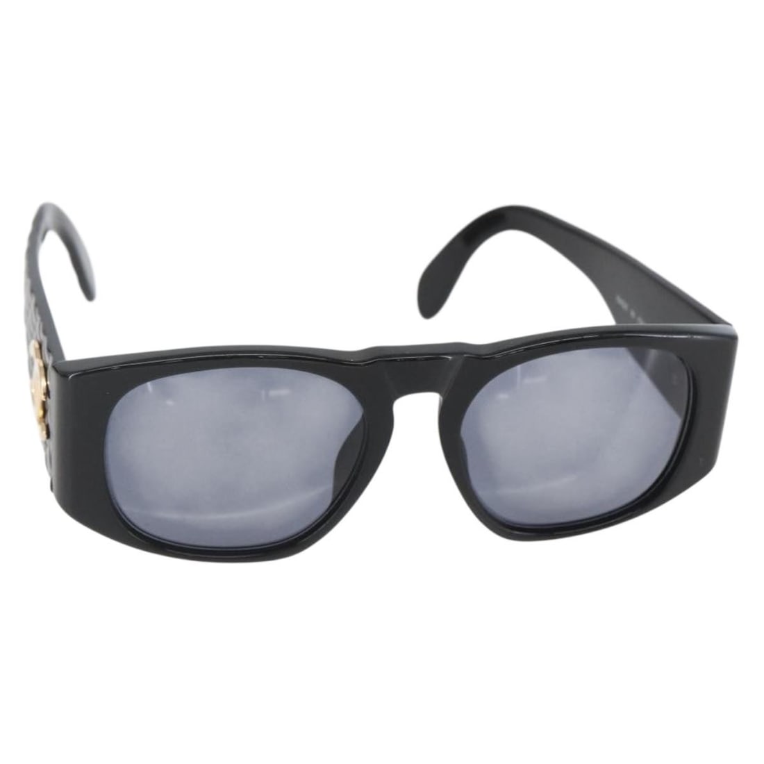 CHANEL Black Plastic Sunglasses Authentic Style 156144 Italy (1 of 10)