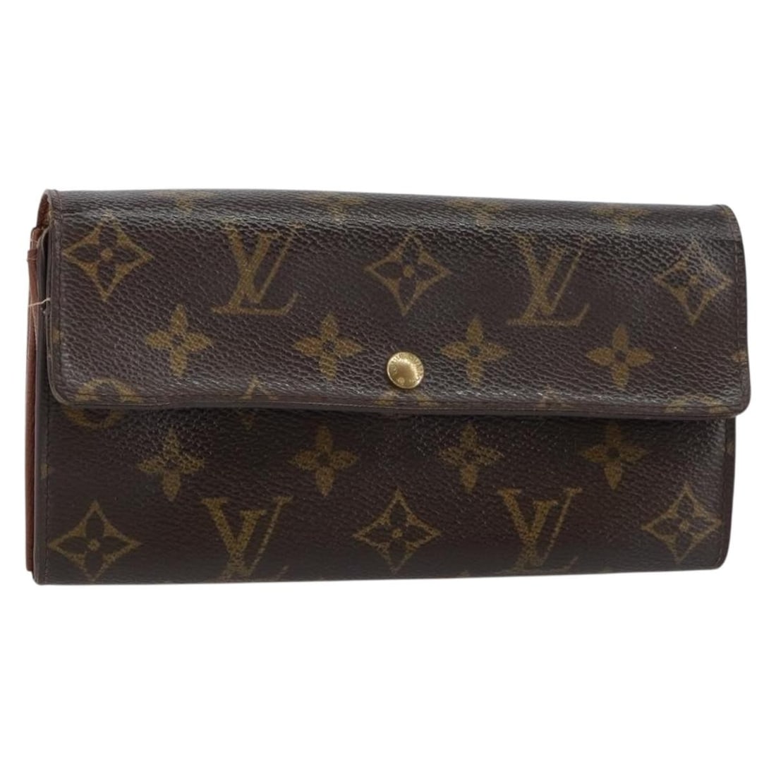 LOUIS VUITTON Monogram Pochette Wallet M61725 Authentic USA (1 of 18)