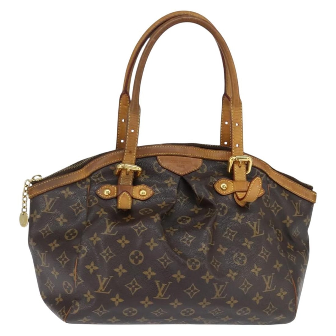 LOUIS VUITTON Monogram Tivori GM Hand Bag M40144 Authentic France (1 of 18)
