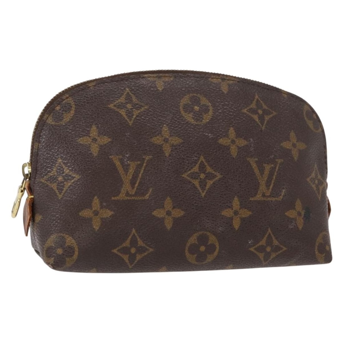 LOUIS VUITTON Monogram Pochette Cosmetic Pouch M43998 Authentic Spain: LOUIS VUITTON Monogram Pochette Cosmetic Pouch M43998 Authentic Spain This authentic LOUIS VUITTON Monogram Pochette Cosmetic PM Pouch is a timeless accessory crafted in Spain from durable Monogram Ca